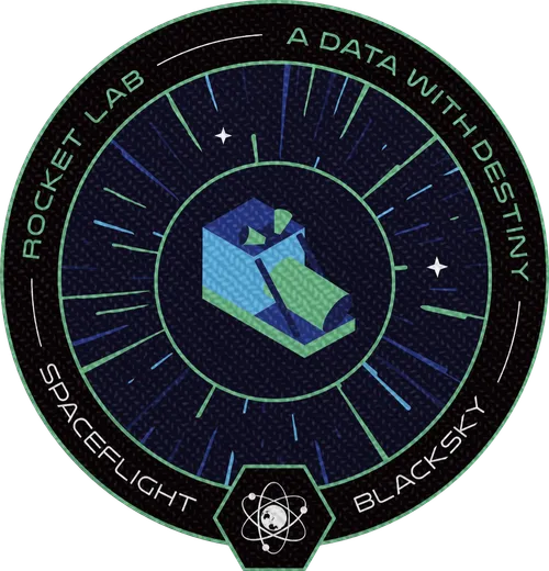 A Data With Destiny mission patch