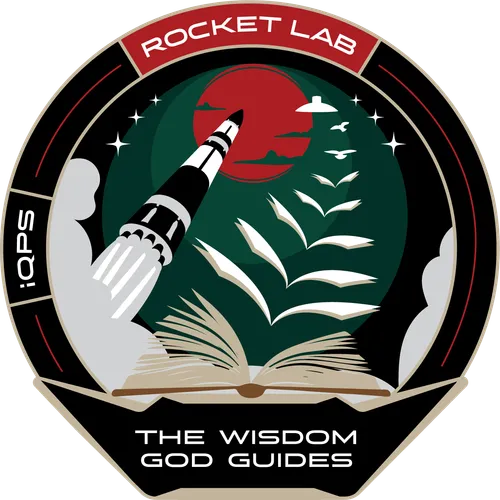 The Wisdom God Guides mission patch