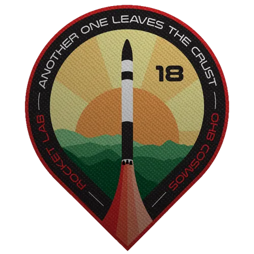 Another One Leaves The Crust mission patch