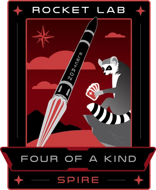 Four Of A Kind mission patch